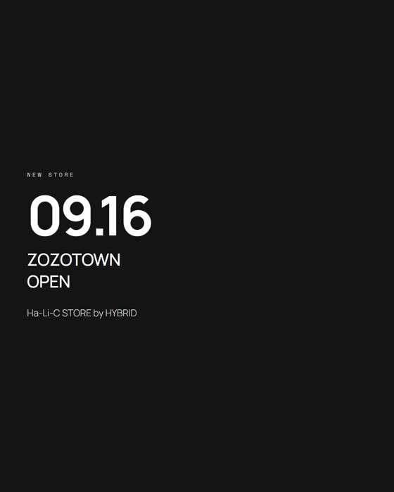 Instagram 7枚目 09.16 ZOZOTOWN OPEN
